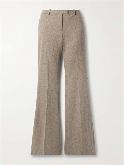 michael kors heather-gray pants netaporter|MICHAEL KORS COLLECTION Haylee wool.